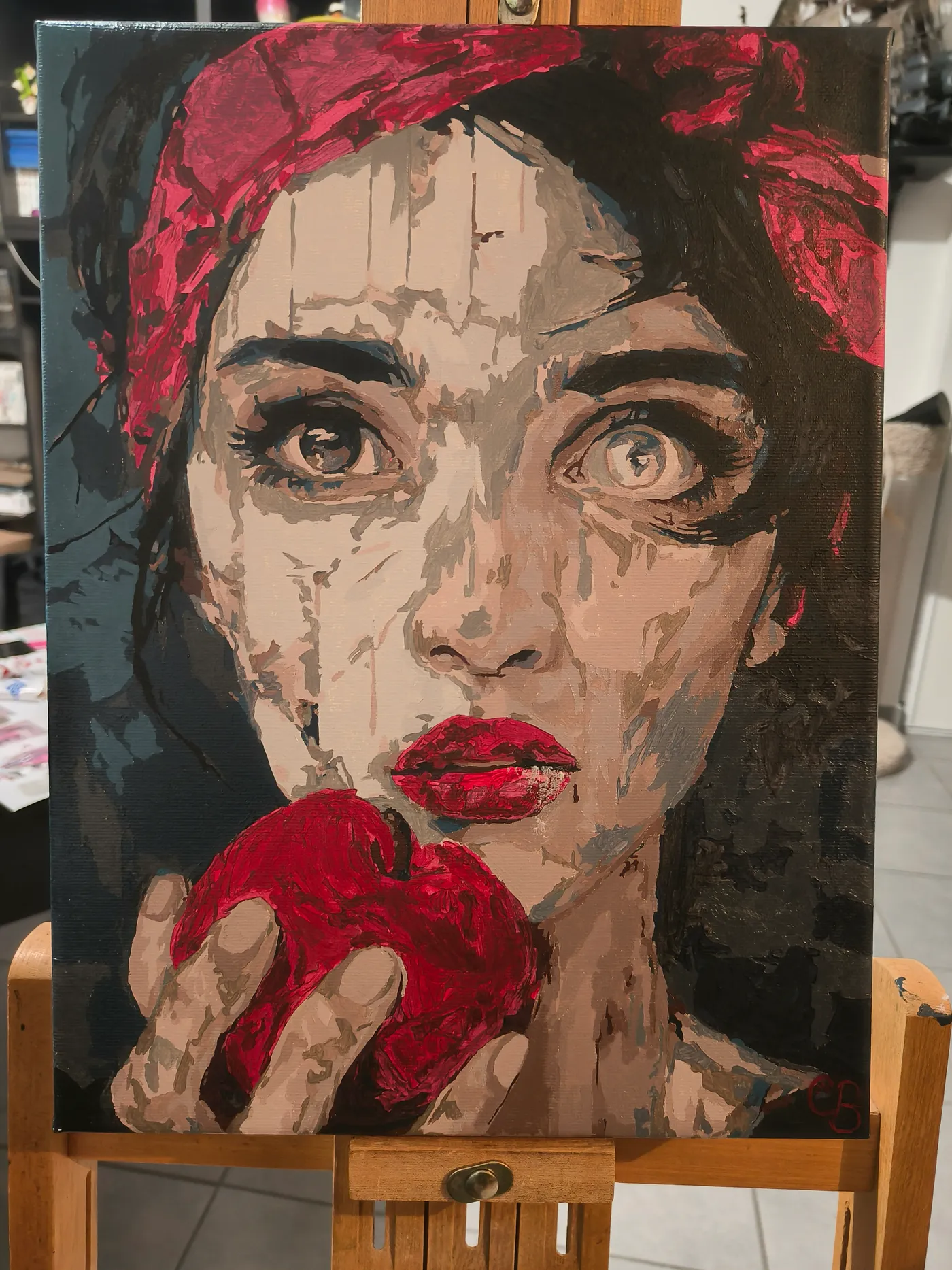 Site vitrine de l'artiste peintre Chris Bichenya