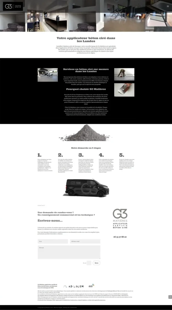 page locale
