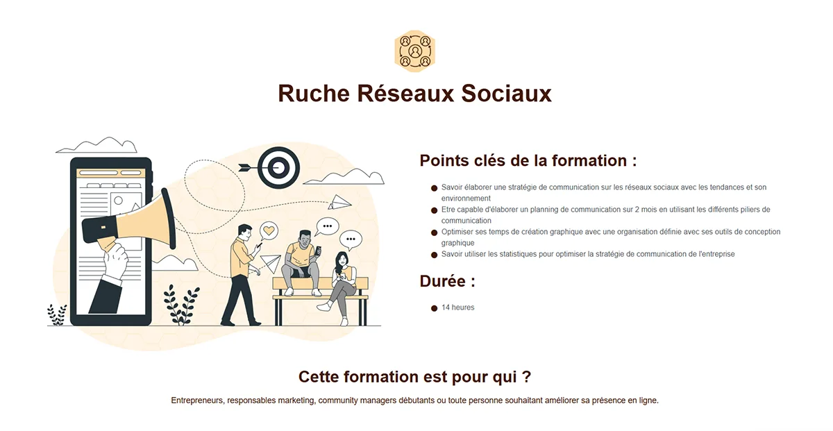 Avant après refonte site Com'une pro