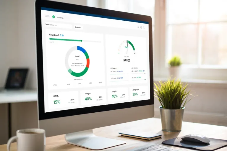 Graphique montrant l'impact de la vitesse de chargement sur les conversions