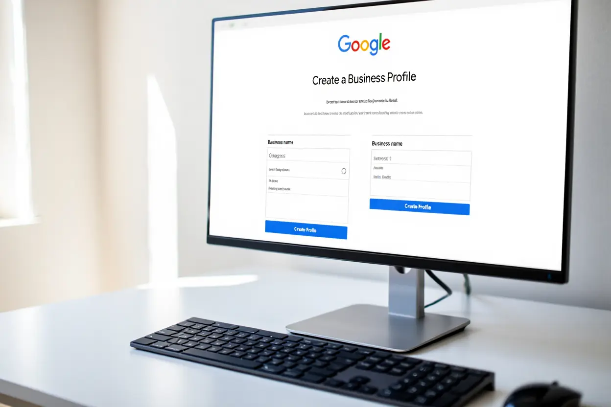 Étapes de création et validation d'une fiche Google Business