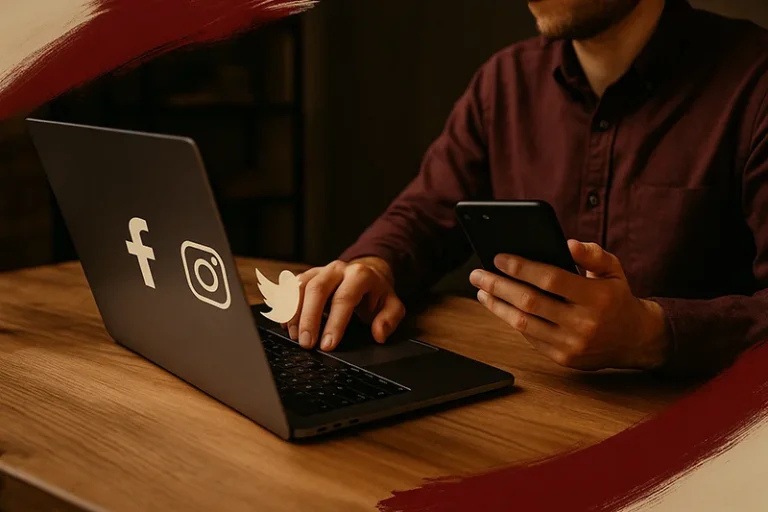 connecter reseau sociaux