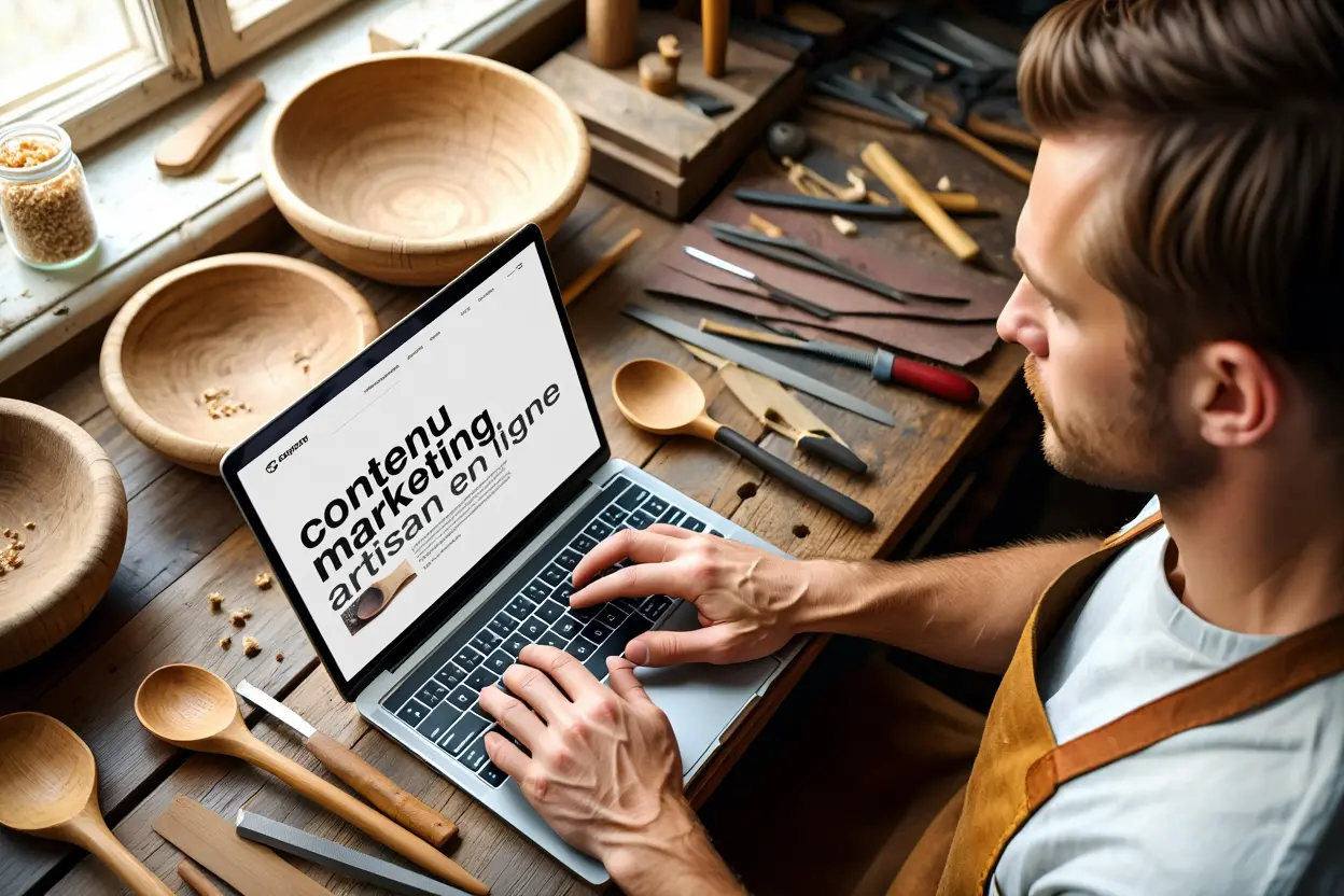 Création contenu marketing pour attirer clients